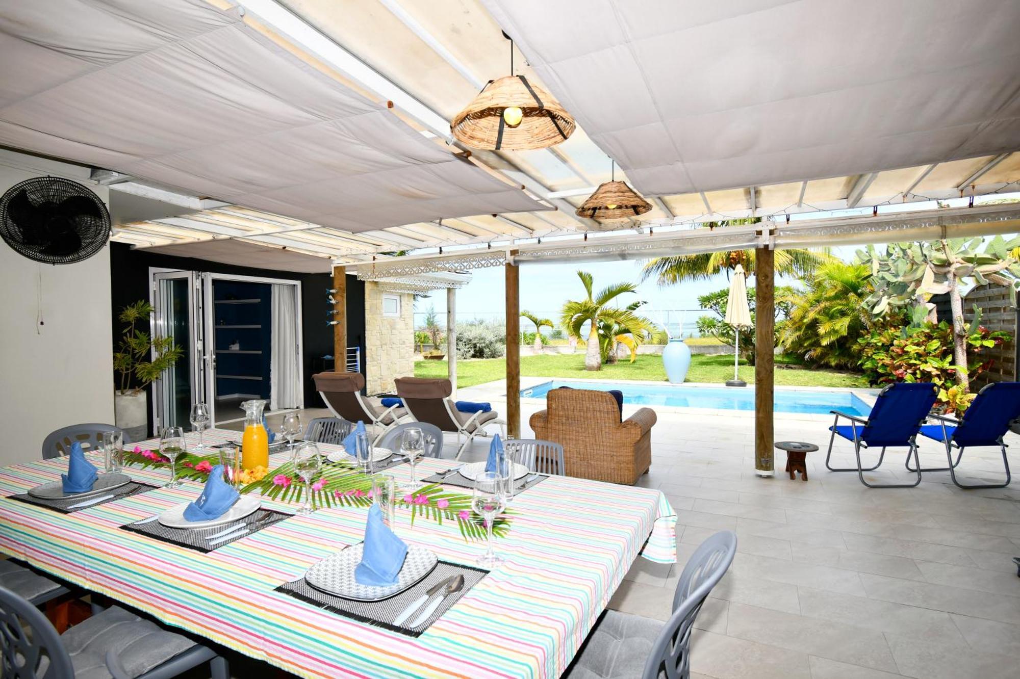 Chalet Kestrel With Pool On The Beach Riambel ภายนอก รูปภาพ